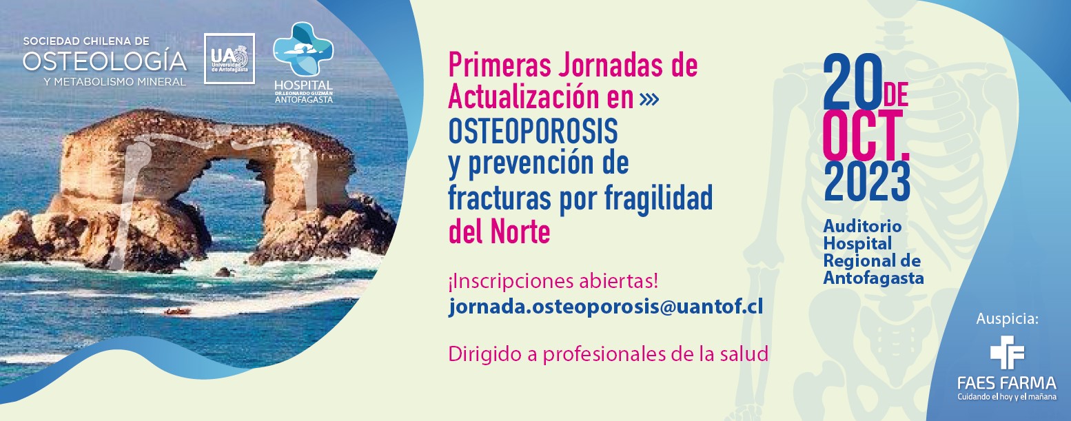 Primeras Jornadas De Actualización En Osteoporosis Y Prevención De Fracturas Por Fragilidad Del Norte