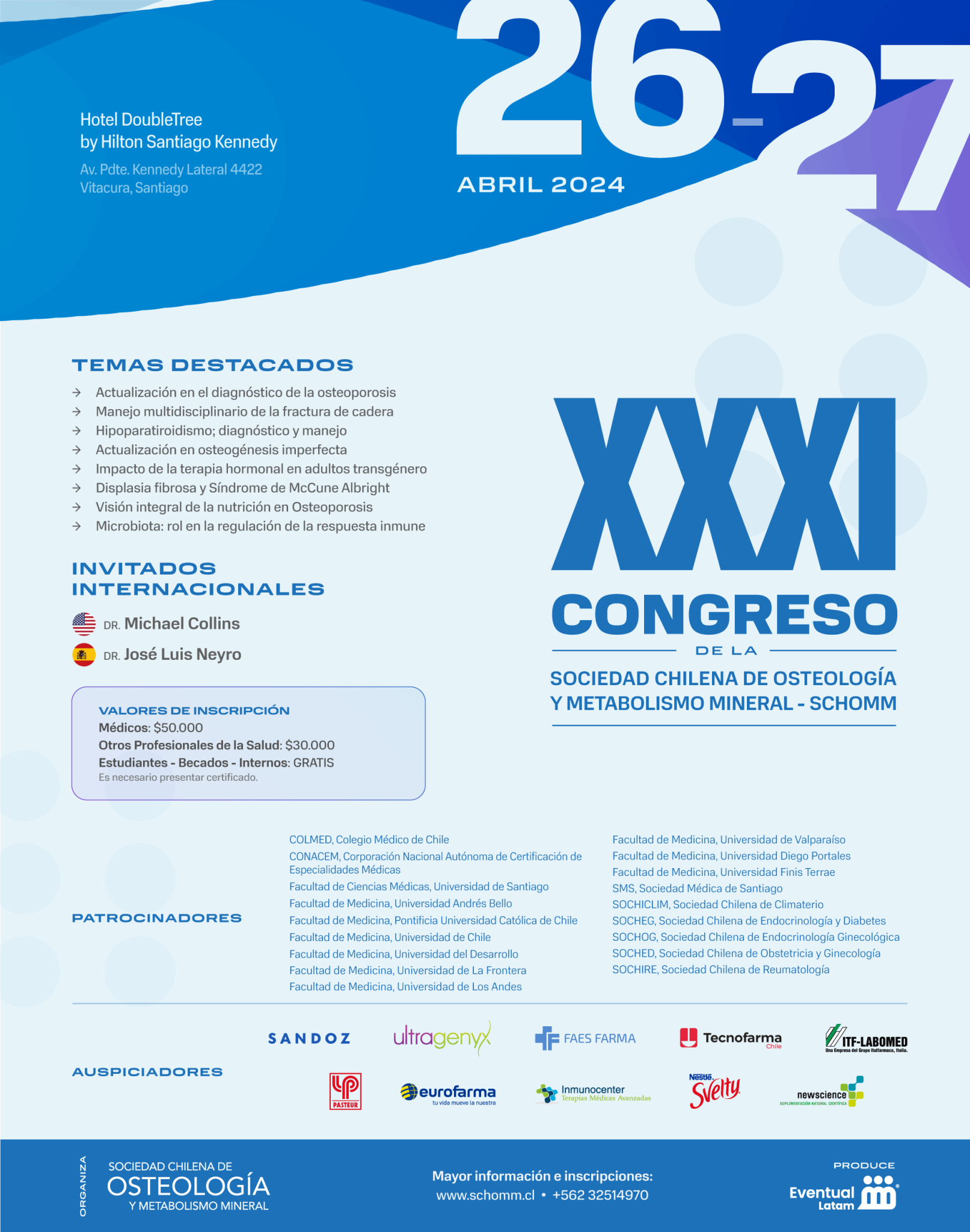 XXXI Congreso SCHOMM 2024 SCHOMM